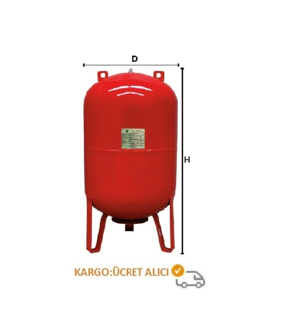 300 LT DİK AYAKLI GENLEŞME TANKI